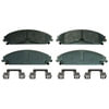 Wagner MX1058C Disc Brake Pad Set Wagner Brake ThermoQuiet MX1058C Semi-Metallic Disc Brake Pad Set