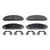 Wagner MX1058 Disc Brake Pad Set Wagner Brake ThermoQuiet MX1058 Semi-Metallic Disc Brake Pad Set
