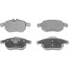 Wagner MX1106 Disc Brake Pad Set Wagner Brake ThermoQuiet MX1106 Semi-Metallic Disc Brake Pad Set