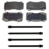 Wagner MX1149 Disc Brake Pad Set Wagner Brake ThermoQuiet MX1149 Semi-Metallic Disc Brake Pad Set