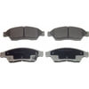 Wagner MX1195 Disc Brake Pad Set Wagner Brake ThermoQuiet MX1195 Semi-Metallic Disc Brake Pad Set