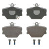 Wagner MX1252 Disc Brake Pad Set Wagner Brake ThermoQuiet MX1252 Semi-Metallic Disc Brake Pad Set