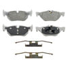 Wagner MX1267 Disc Brake Pad Set Wagner Brake ThermoQuiet MX1267 Semi-Metallic Disc Brake Pad Set