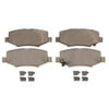 Wagner MX1274 Disc Brake Pad Set Wagner Brake ThermoQuiet MX1274 Semi-Metallic Disc Brake Pad Set