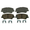 Wagner QC1543 Disc Brake Pad Set Wagner Brake ThermoQuiet QC1543 Ceramic Disc Brake Pad Set