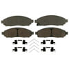 Wagner QC1548 Disc Brake Pad Set Wagner Brake ThermoQuiet QC1548 Ceramic Disc Brake Pad Set