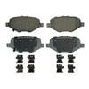 Wagner QC1612 Disc Brake Pad Set Wagner Brake ThermoQuiet QC1612 Ceramic Disc Brake Pad Set