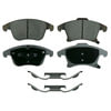Wagner QC1653 Disc Brake Pad Set Wagner Brake ThermoQuiet QC1653 Ceramic Disc Brake Pad Set