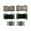 Wagner QC1802 Disc Brake Pad Set Wagner Brake ThermoQuiet QC1802 Ceramic Disc Brake Pad Set