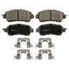 Wagner QC1852 Disc Brake Pad Set Wagner Brake ThermoQuiet QC1852 Ceramic Disc Brake Pad Set