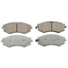 Wagner QC462 Disc Brake Pad Set Wagner Brake ThermoQuiet QC462 Ceramic Disc Brake Pad Set