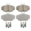 Wagner QC601 Disc Brake Pad Set Wagner Brake ThermoQuiet QC601 Ceramic Disc Brake Pad Set