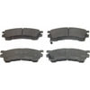Wagner QC637A Disc Brake Pad Set Wagner Brake ThermoQuiet QC637A Ceramic Disc Brake Pad Set