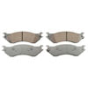 Wagner QC702A Disc Brake Pad Set Wagner Brake ThermoQuiet QC702A Ceramic Disc Brake Pad Set