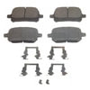 Wagner QC707 Disc Brake Pad Set Wagner Brake ThermoQuiet QC707 Ceramic Disc Brake Pad Set
