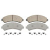 Wagner QC726 Disc Brake Pad Set Wagner Brake ThermoQuiet QC726 Ceramic Disc Brake Pad Set