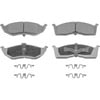 Wagner QC730C Disc Brake Pad Set Wagner Brake ThermoQuiet QC730C Ceramic Disc Brake Pad Set