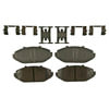 Wagner QC748 Disc Brake Pad Set Wagner Brake ThermoQuiet QC748 Ceramic Disc Brake Pad Set