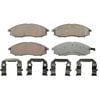 Wagner QC830A Disc Brake Pad Set Wagner Brake ThermoQuiet QC830A Ceramic Disc Brake Pad Set