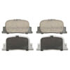 Wagner QC835 Disc Brake Pad Set Wagner Brake ThermoQuiet QC835 Ceramic Disc Brake Pad Set