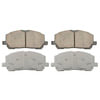 Wagner QC884 Disc Brake Pad Set Wagner Brake ThermoQuiet QC884 Ceramic Disc Brake Pad Set