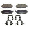 Wagner QC888A Disc Brake Pad Set Wagner Brake ThermoQuiet QC888A Ceramic Disc Brake Pad Set