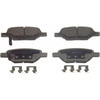 Wagner PD1033A Disc Brake Pad Set Wagner Brake ThermoQuiet PD1033A Ceramic Disc Brake Pad Set
