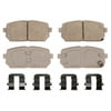 Wagner PD1296 Disc Brake Pad Set Wagner Brake ThermoQuiet PD1296 Disc Brake Pad Set