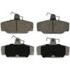 Wagner PD391 Disc Brake Pad Set Wagner Brake ThermoQuiet PD391 Disc Brake Pad Set