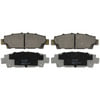 Wagner PD488 Disc Brake Pad Set Wagner Brake ThermoQuiet PD488 Disc Brake Pad Set
