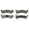 Wagner PD666 Disc Brake Pad Set Wagner Brake ThermoQuiet PD666 Disc Brake Pad Set