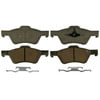 Wagner QC1047B Disc Brake Pad Set Wagner Brake ThermoQuiet QC1047B Ceramic Disc Brake Pad Set