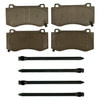 Wagner QC1149 Disc Brake Pad Set Wagner Brake ThermoQuiet QC1149 Ceramic Disc Brake Pad Set