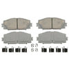 Wagner QC1184A Disc Brake Pad Set Wagner Brake ThermoQuiet QC1184A Ceramic Disc Brake Pad Set