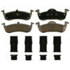 Wagner QC1279 Disc Brake Pad Set Wagner Brake ThermoQuiet QC1279 Ceramic Disc Brake Pad Set