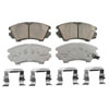 Wagner QC1404 Disc Brake Pad Set Wagner Brake ThermoQuiet QC1404 Ceramic Disc Brake Pad Set