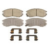 Wagner QC1408 Disc Brake Pad Set Wagner Brake ThermoQuiet QC1408 Ceramic Disc Brake Pad Set