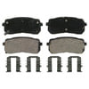 Wagner ZD1302 Disc Brake Pad Set QuickStop Ceramic Disc Brake Pad Set