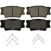 Wagner ZD1632 Disc Brake Pad Set QuickStop Ceramic Disc Brake Pad Set