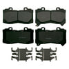 Wagner ZD1802 Disc Brake Pad Set Ceramic Brake Pads