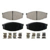 Wagner ZD207 Disc Brake Pad Set QuickStop Ceramic Disc Brake Pad Set