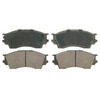 Wagner ZD643 Disc Brake Pad Set QuickStop Ceramic Disc Brake Pad Set