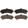 Wagner ZD669 Disc Brake Pad Set QuickStop Ceramic Disc Brake Pad Set