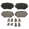 Wagner ZD680 Disc Brake Pad Set QuickStop Ceramic Disc Brake Pad Set