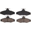 Wagner ZD724 Disc Brake Pad Set QuickStop Ceramic Disc Brake Pad Set