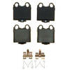 Wagner ZD771 Disc Brake Pad Set QuickStop Ceramic Disc Brake Pad Set
