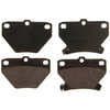Wagner ZD823 Disc Brake Pad Set QuickStop Ceramic Disc Brake Pad Set