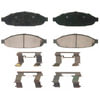 Wagner ZD997 Disc Brake Pad Set QuickStop Ceramic Disc Brake Pad Set