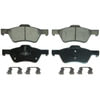 Wagner ZD1047C Disc Brake Pad Set QuickStop Ceramic Disc Brake Pad Set