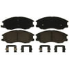 Wagner ZD1097 Disc Brake Pad Set QuickStop Ceramic Disc Brake Pad Set